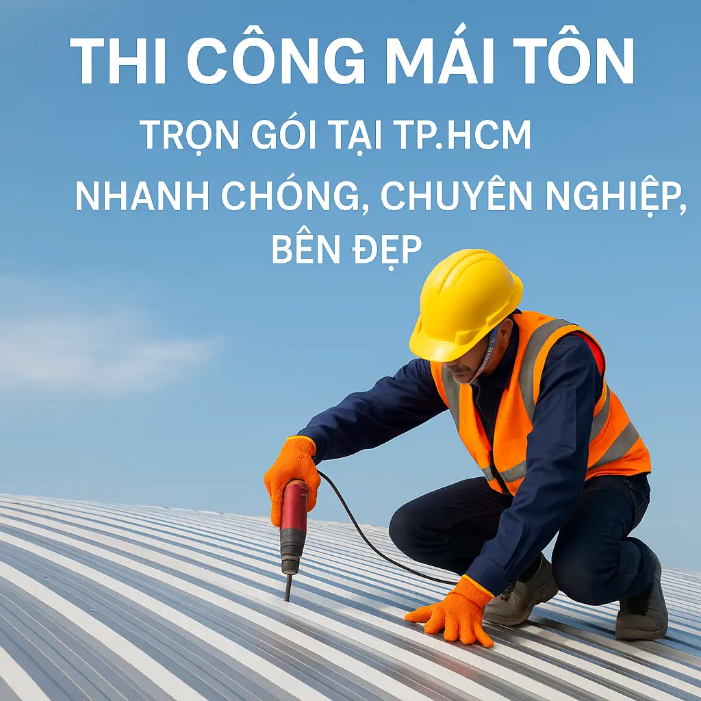 Thi Công Mái Tôn Trọn Gói – Chuyên Nghiệp, Uy Tín, Giá Tốt tại TP.HCM 1 thi cong mai ton banner