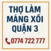 thợ làm máng xối quận 3