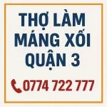 thợ làm máng xối quận 3