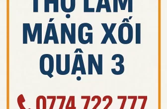 thợ làm máng xối quận 3
