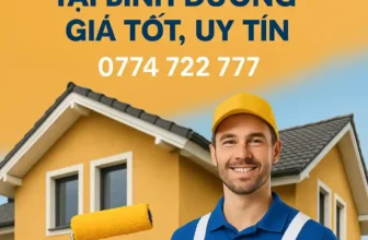 thợ sơn nhà tại Bình Dương