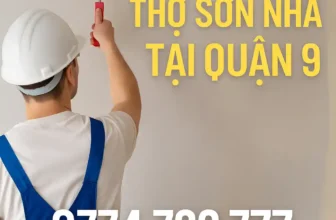 thợ sơn nhà tại quận 9